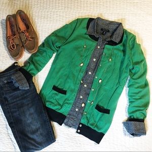 ❄️ Color block cardigan